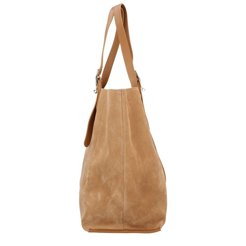 Longchamp Complice Xl Leather Tote, Brown - Picture 4 of 6